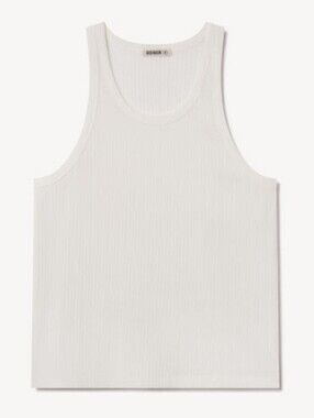 Buck Mason Slingshot Cotton Tank, White M